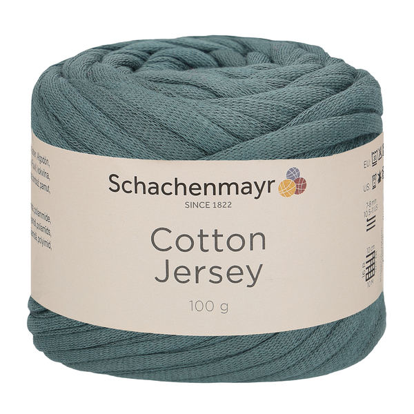 900 g Schachenmayr Cotton Jersey 70% pamut fonal. 100 g 74 m.Tű 7-8 mm. 00069