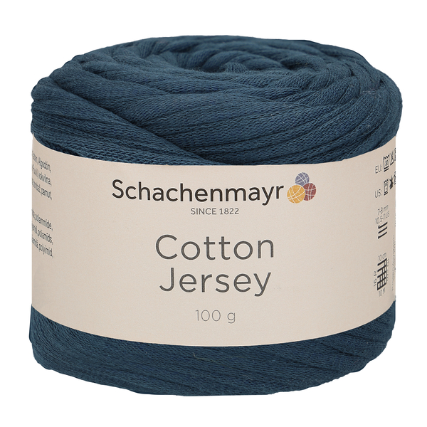 900 g Schachenmayr Cotton Jersey 70% pamut fonal. 100 g 74 m.Tű 7-8 mm. 00050