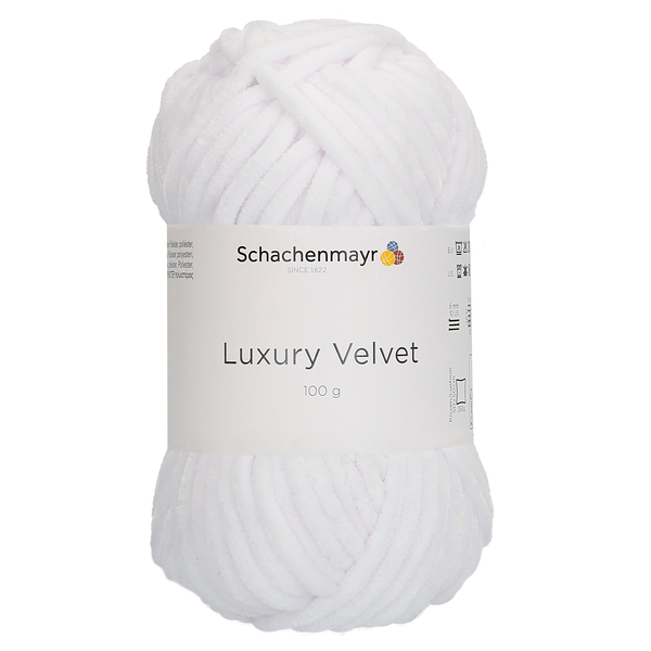 1 kg Schachenmayr Luxury Velvet 100% polyester fonal. 100 g 75 m. Tű 6 mm. 00001