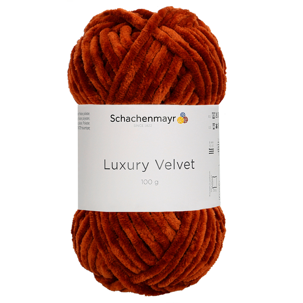 1 kg Schachenmayr Luxury Velvet 100% polyester fonal. 100 g 75 m. Tű 6 mm. 00015