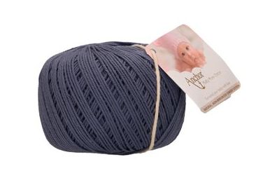 500 g 10 db ANCHOR Baby Pure Cotton 100% pamut fonal. Tű 3 mm. 269 acélkék