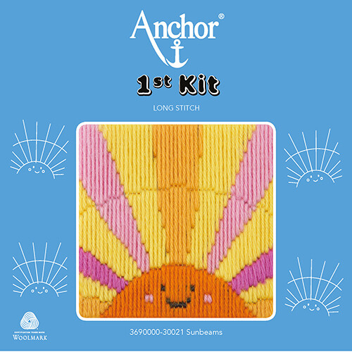 Anchor '1st Kit' gobelin hímzőkészlet gyerekeknek. Napsugarak 30021