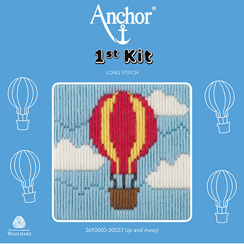 Anchor '1st Kit' gobelin hímzőkészlet gyerekeknek. Hőlégballon 30023