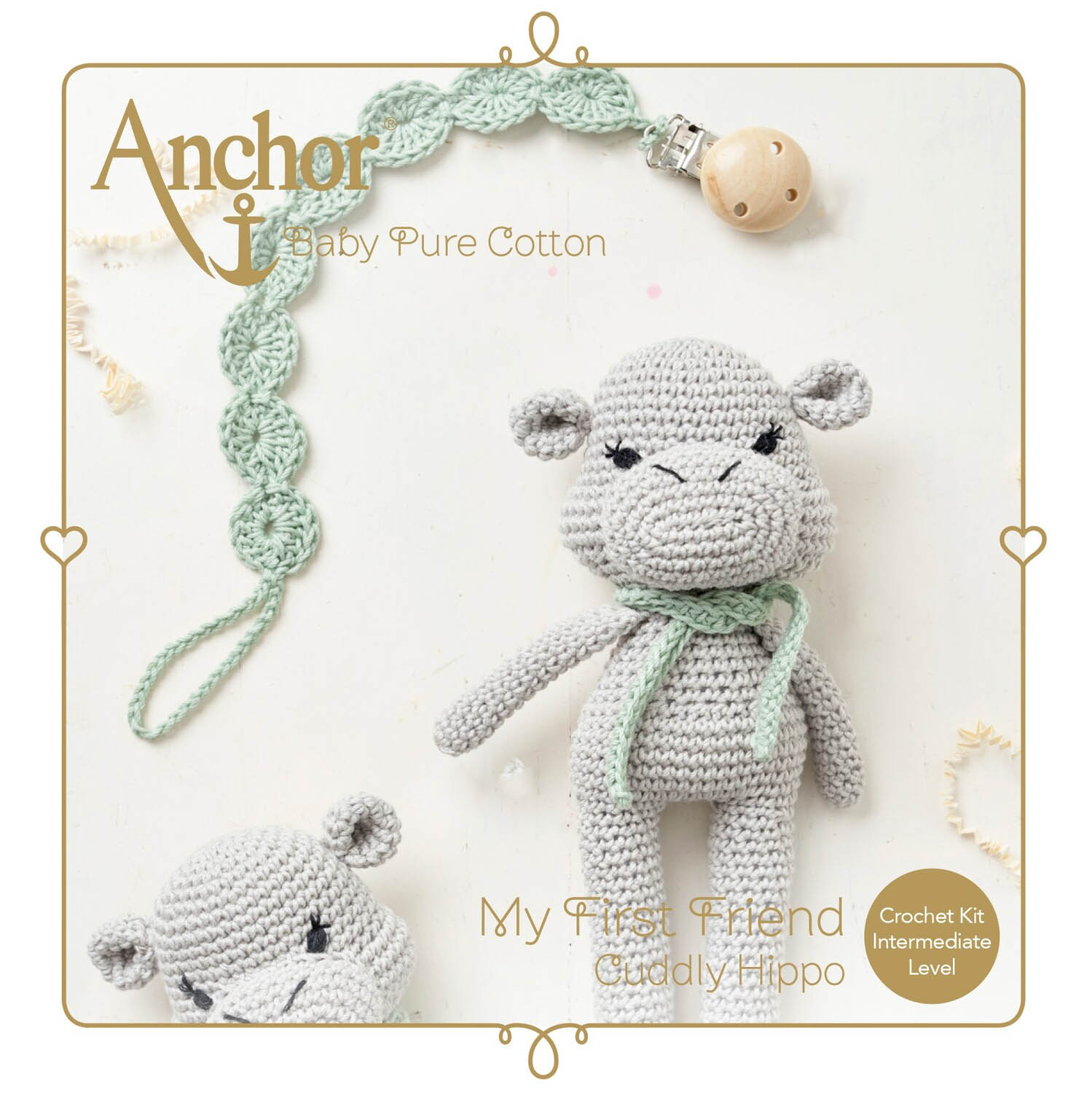 Anchor Baby Pure Cotton horgoló készlet. VIZILÓ.